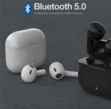 Trådlösa Hörlurar Bluetooth, Svart