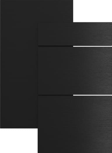 Epoq Edge Black Ash lucka till köket 60x54