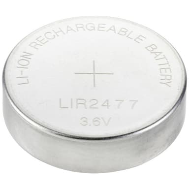 VOLTCRAFT Laddbart batteri Knappcell LIR 2477 Litium