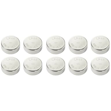 VOLTCRAFT AG13 Knappcell LR 44 Alkaliskt 140 mAh 10 st