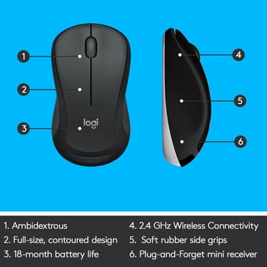 Logitech MK540 tangentbord och mus