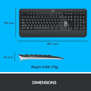 Logitech MK540 tangentbord och mus