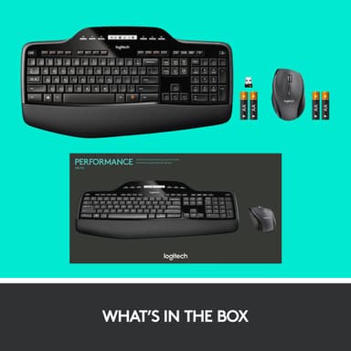 Logitech MK710 tangentbord och mus