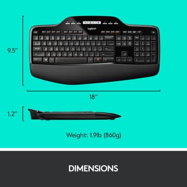 Logitech MK710 tangentbord och mus