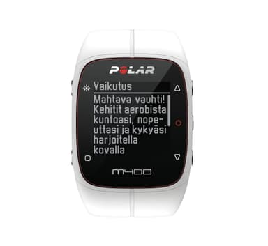 Polar träningsklocka M400 (vit)