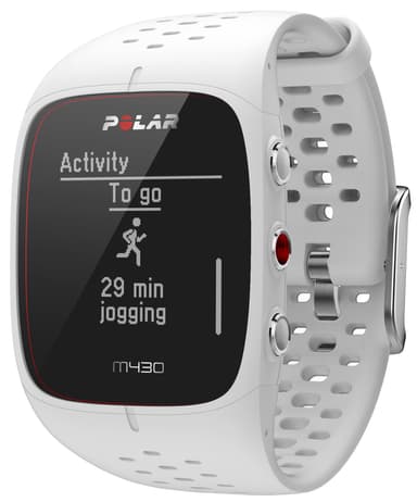 Polar M430 HR Träningsklocka (vit)