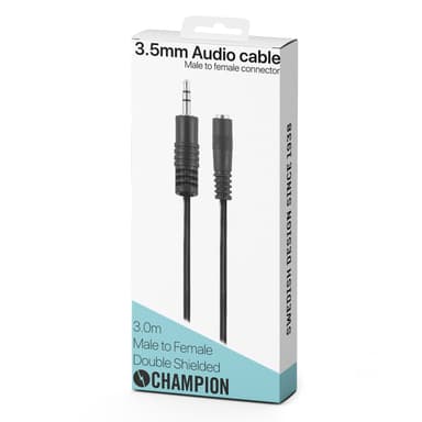 Champion 3,5mm - 3,5mm Hane-Hona 3.0m