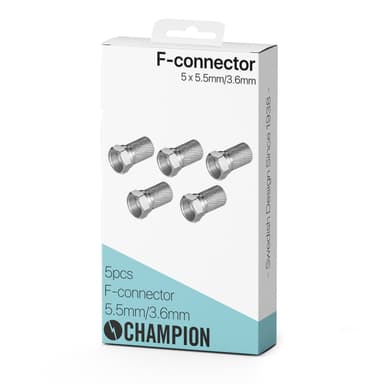 Champion F-Kontakt 5,5 / 3,6m 5-pack