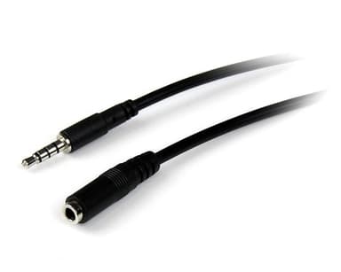 StarTech.com 1m 3.5mm/3.5mm, 3,5mm, Hankoppling, 3,5mm, Honkoppling, 1