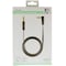 Audio cable, angled 3.5mm male - 3.5mm male, 2m, black