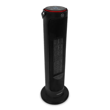 VONROC Elektrisk tornfläkt – 2000W – keramisk | Roterationsfunktion