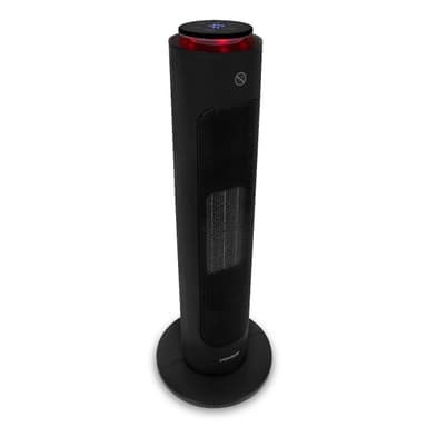 VONROC Lyxig elektrisk tornfläkt – 2000W – keramisk - WIFI | Roterationsfunktion