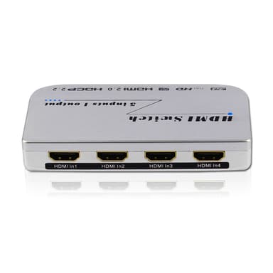 HDMI Switch 3 in 1 Out 4K 60Hz Silver - Elgiganten - Elgiganten