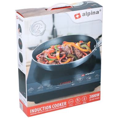ALPINA Kokplatta Induktion Singel