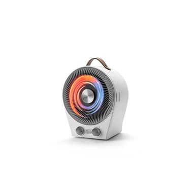 BLACK+DECKER Värmefläkt 2-i-1 Vit