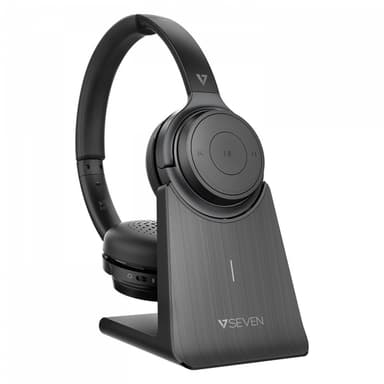 V7 HB600S, Trådlös, Samtal/musik, 20 - 20000 hz, 158,3 g, Headset, Sva