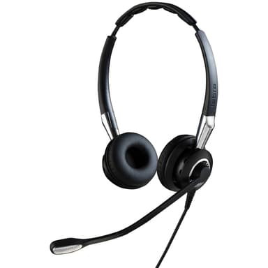 Jabra Biz 2400 II QD Duo NC, Kabel, Kontor/callcenter, 77 g, Headset,