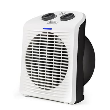 Värmefläkt 2000W IP21 Vit