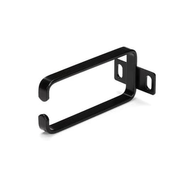 StarTech.com CMHOOK1UN, Kabelring, Svart, Stål, 1U, EIA RS310-D, CE, T