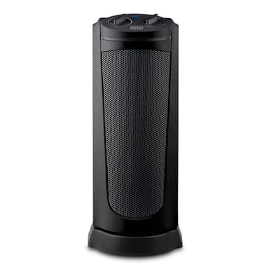 BLACK+DECKER Keramisk Tornvärmare 2000W Svart