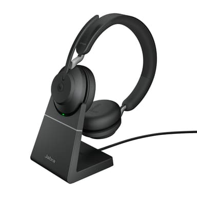 Jabra Evolve2 65, MS Stereo, Trådlös, Kontor/callcenter, 20 - 20000 hz