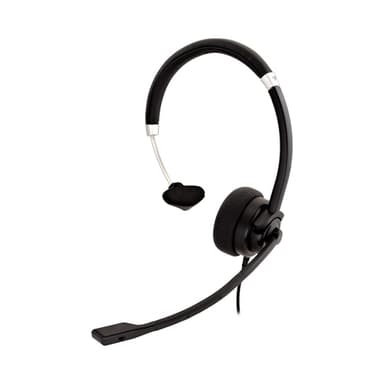 V7 HU411, Kabel, Kontor/callcenter, 31,5 - 20000 hz, 89 g, Headset, Sv