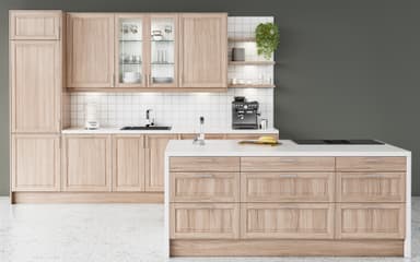 Epoq Fasett Natural Oak lucka till köket 30x92 cm