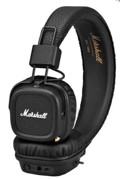 Marshall Major II Trådlösa hörlurar on-ear (svart)