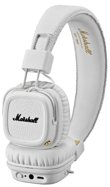 Marshall Major II Trådlösa hörlurar on-ear (vit)