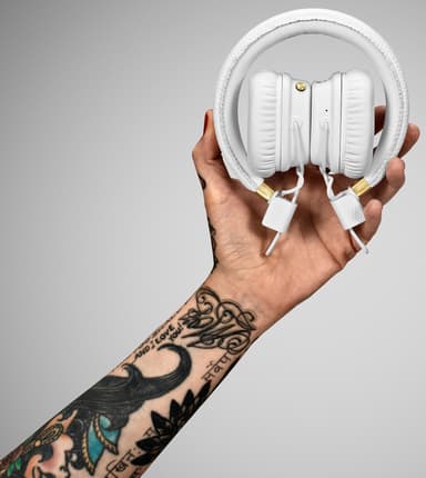 Marshall Major II Trådlösa hörlurar on-ear (vit)
