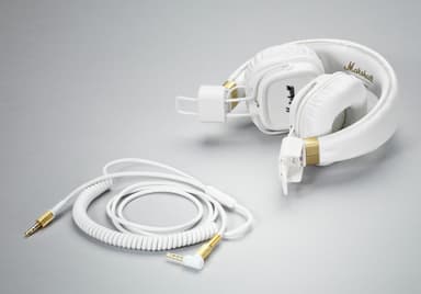 Marshall Major 2 on-ear Hörlurar (vit)