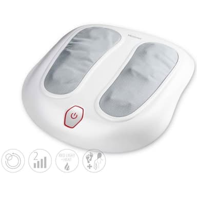 vidaXL Fotmassageapparat shiatsu FM 883 vit