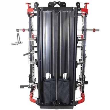 Gorilla Sports Smithmaskin MULTI Kabelmaskin - Viktmagasin 2x90kg