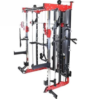 Gorilla Sports Smithmaskin MULTI Kabelmaskin - Viktmagasin 2x90kg
