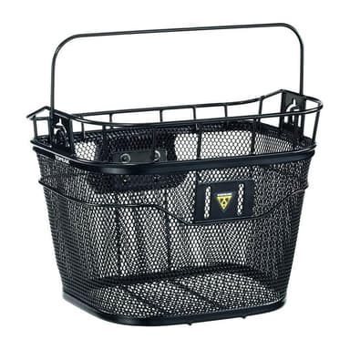 Topeak Basket Front Quickclick, Korg, Svart, Cykelkorg