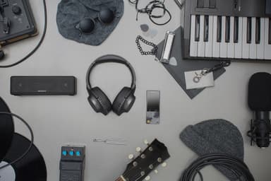 Sony MDR-100ABNB trådlösa hörlurar around-ear (svart)