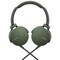 Sony hörlurar on-ear MDR-XB550 (grön)