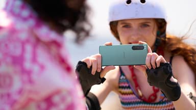 Sony Xperia 5 IV smartphone (grön)