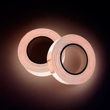 Fluorescerande tejp för heminredning Varning Rosa 1 cm/3 m