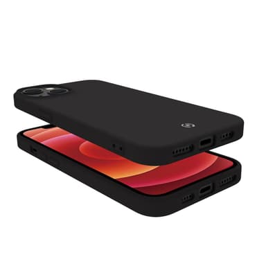 Celly Cromo Soft rubber case iPhone 14 Svart