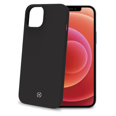 Celly Cromo Soft rubber case iPhone 14 Svart