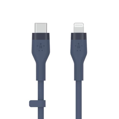 Belkin CAA009BT1MBL, 1 m, USB C, USB C/Lightning, Blå