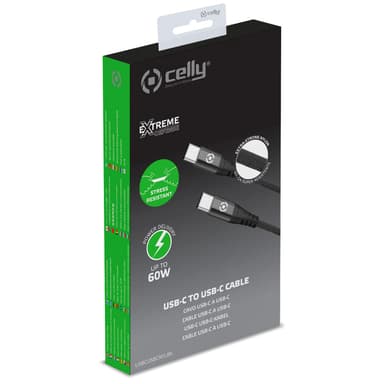USB-C - USB-C Cable Nylon USB-PD 60W 1m