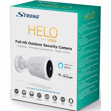 HELO IP-kamera 1080p Utomhus IP66 Trådlös
