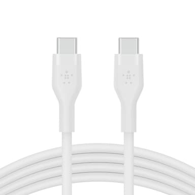 Belkin BOOST↑CHARGE Flex, 1 m, USB C, USB C, USB 2.0, Vit