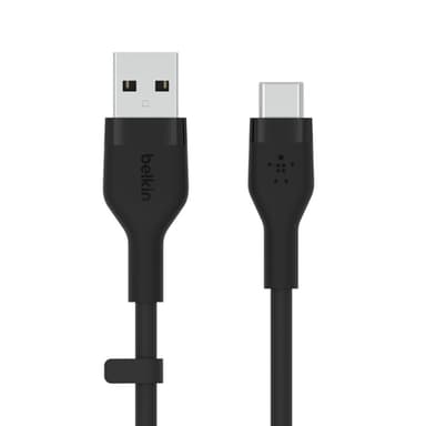 Belkin BOOST↑CHARGE Flex, 2 m, USB A, USB C, USB 2.0, Svart