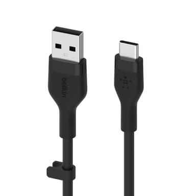 Belkin BOOST↑CHARGE Flex, 2 m, USB A, USB C, USB 2.0, Svart