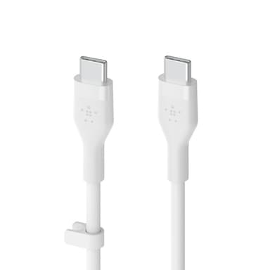 Belkin BOOST↑CHARGE Flex, 3 m, USB C, USB C, USB 2.0, Vit