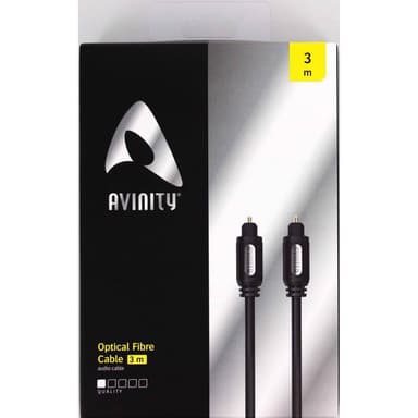 AVINITY CLASSIC Kabel ODT Svart 3m