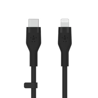 Belkin CAA009BT1MBK, 1 m, USB C, USB C/Lightning, Svart